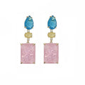 Rhinestones Tassel Earrings