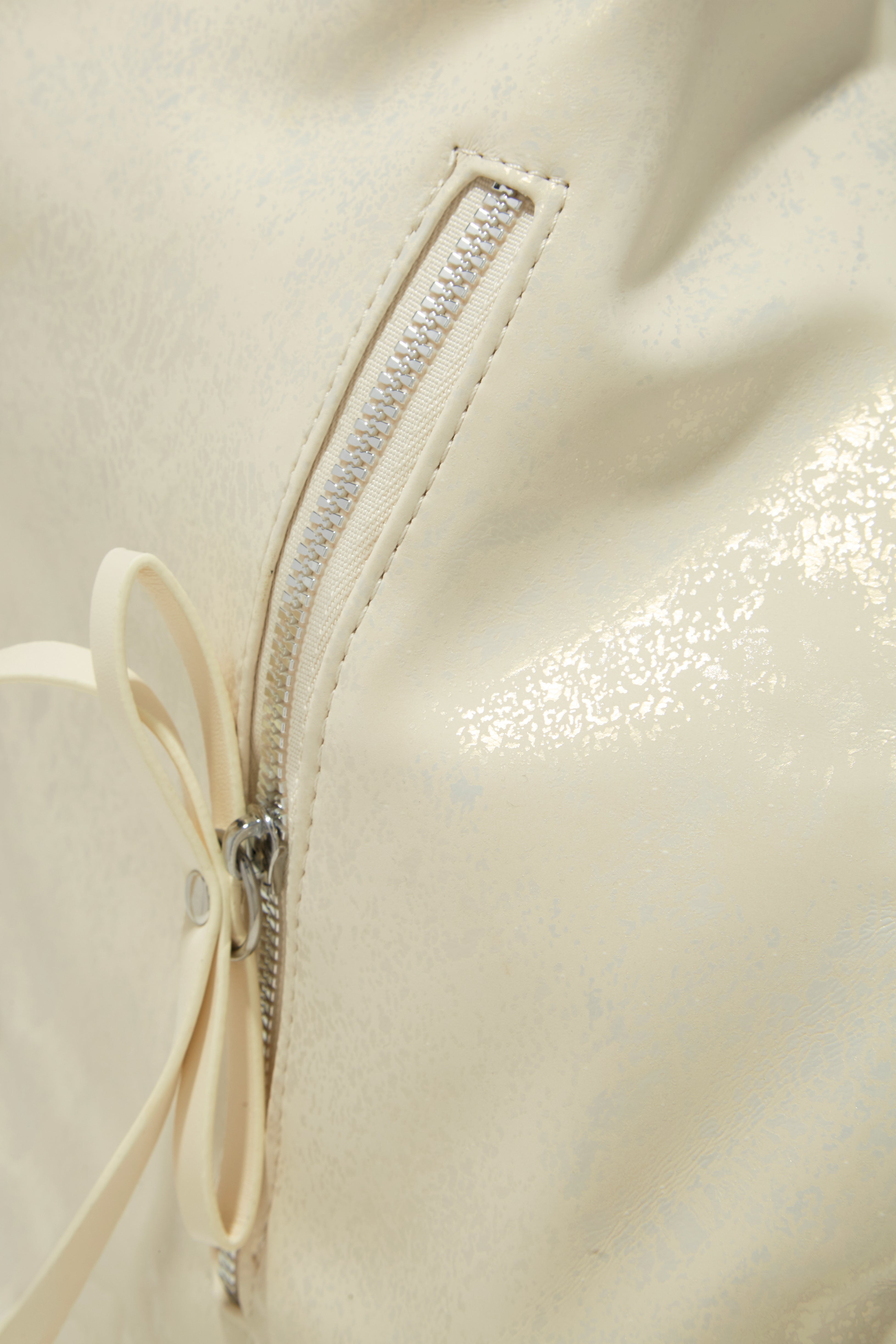Elina Multi Wear Backpack Shoulder Bag - Cream